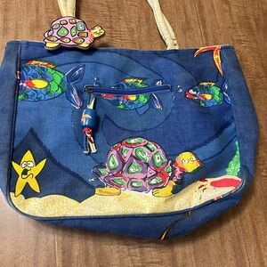 Colorful Sea Life Tote Bag